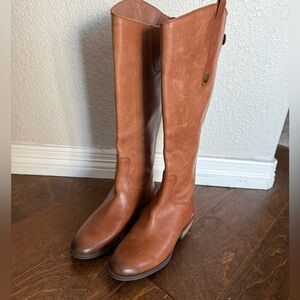 Sam Edelman brown leather boots. Size women’s 4.5. As new, worn once.